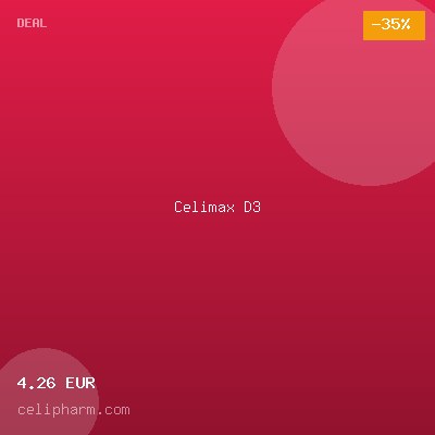 Celimax D3 — оферта от celipharm.com