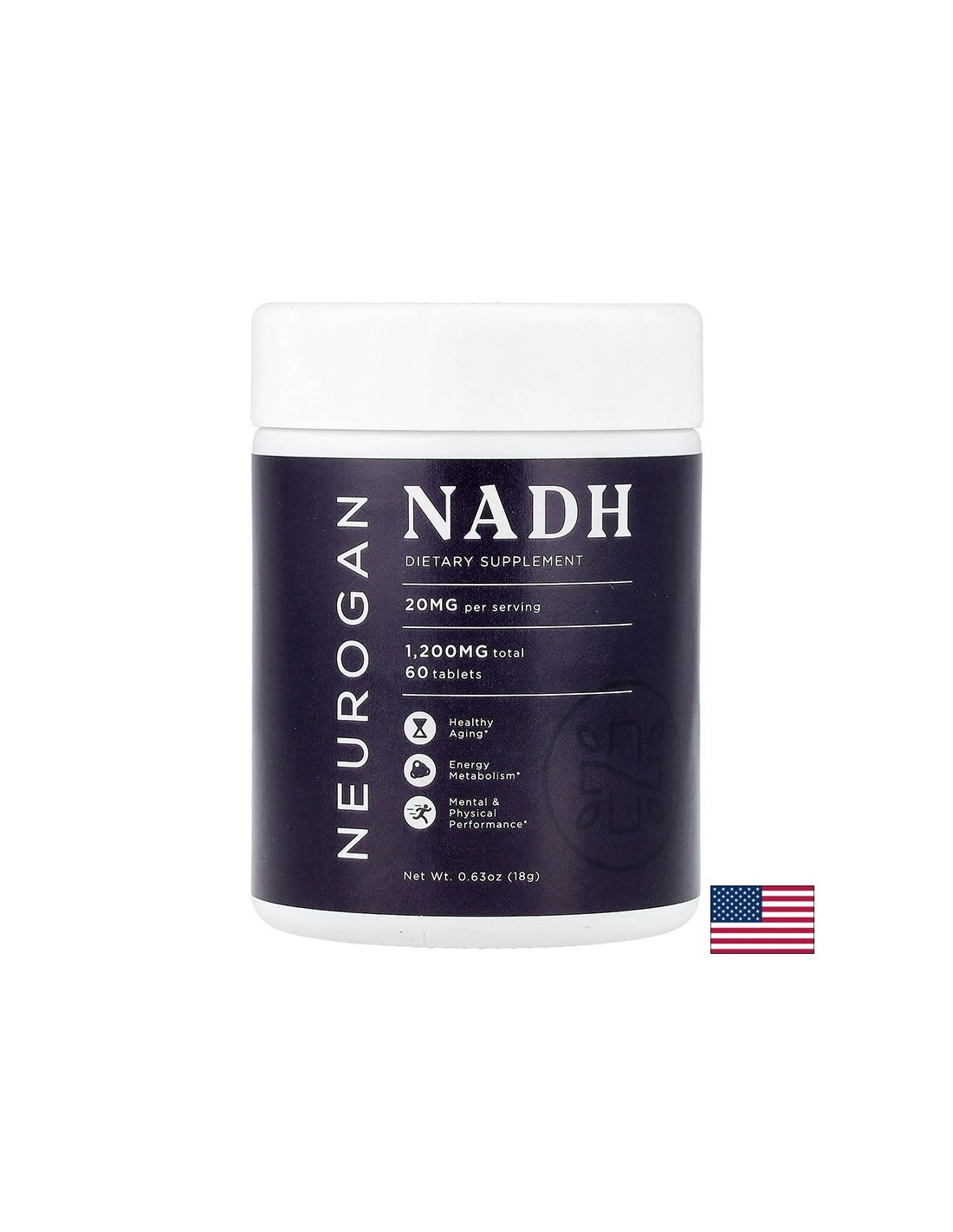 NADH (редуцирана форма на NAD+), 20 mg, 60 таблетки — оферта от revita.bg
