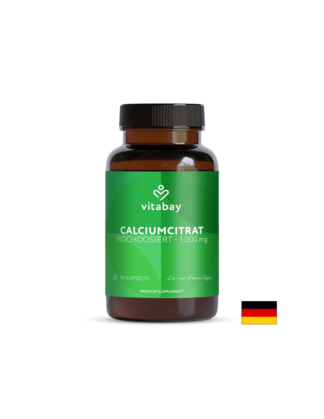 Калций (трикалциев цитрат) - Кости и зъби, 210 mg, 90 капсули — оферта от revita.bg