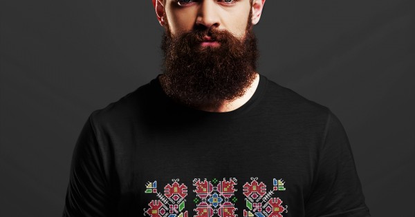 Мъжка тениска с шевица - Защита (2) — оферта от clothink.eu