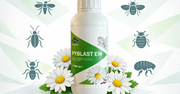 PyBlast (1 L) – професионален инсектицид срещу мухи, комари, хлебарки, мравки, бълхи, дървеници за 1000 кв.м. — оферта от newfresh.org