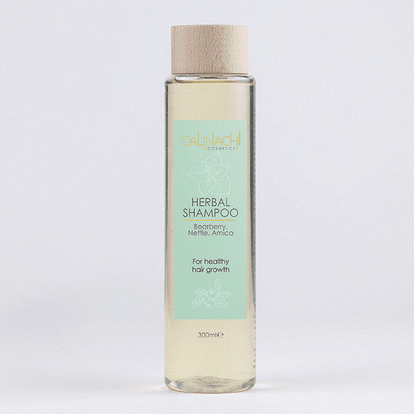 Безсулфатен Билков шампоан за коса и скалп за бърз растеж Calinachi, 300ml — оферта от shop.curly.bg