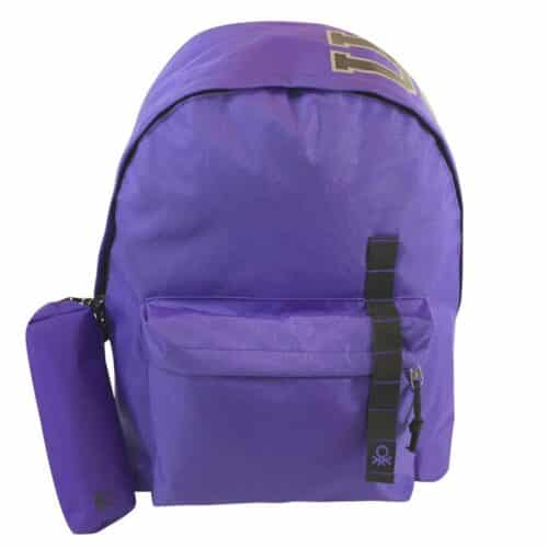 Виолетова раница BENETTON — оферта от grabnete.com