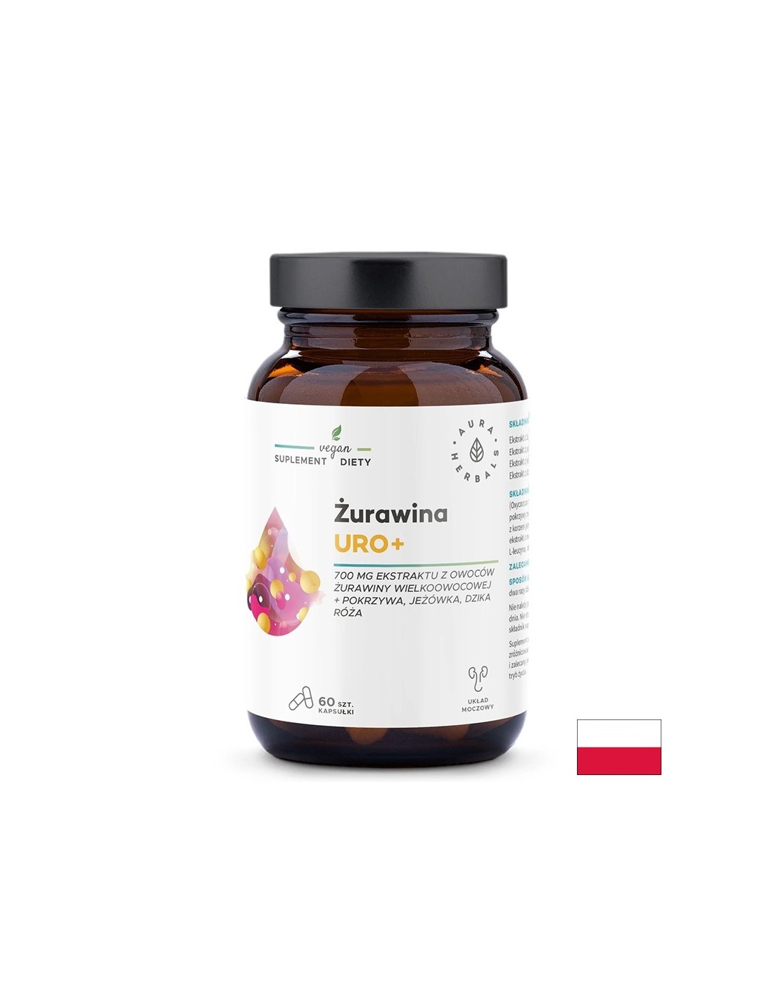 Червена боровинка 700 mg с Коприва  и Ехинацея – Здрав уринарен тракт и защита от инфекции, 60 капсули — оферта от revita.bg