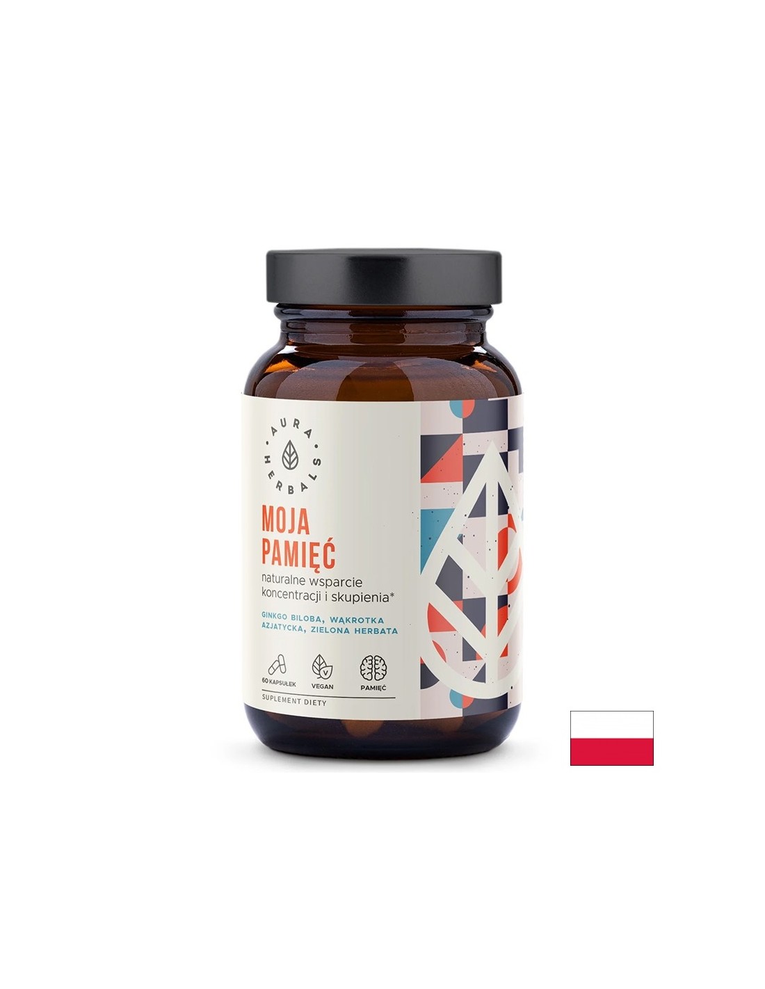 Гинко билоба 120 mg с Готу кола  и Зелен чай  – По-добра памет и концентрация, 60 капсули — оферта от revita.bg