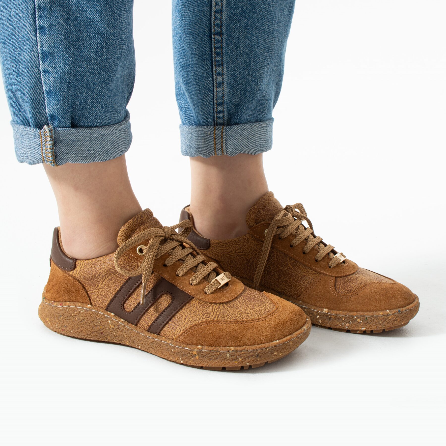 Дамски боси обувки с широка предна част - Caramel — оферта от armadabg.eu