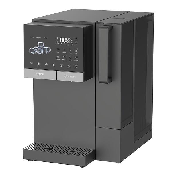 Диспенсър за пречистване, затопляне, охлаждане на вода с многостепенна филтрация с ледогенератор ELIXIR Ice — оферта от dedal-robot.com