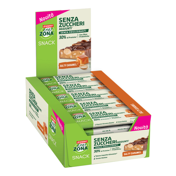 НОВО! ЕнерЗона Снак Баланс ® Солен Карамел - кутия 30 бр. — оферта от enerzona.bg/