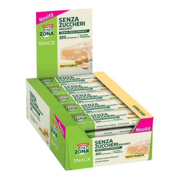 НОВО! ЕнерЗона Снак Баланс ® Фъстъци и бял шоколад - кутия 30 бр. — оферта от enerzona.bg/