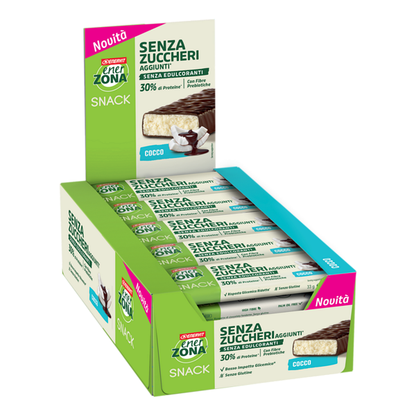 НОВО! ЕнерЗона Снак Баланс ® Кокос - кутия 30 бр. — оферта от enerzona.bg/