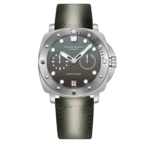 Мъжки часовник Pagani Design Sarian, Автоматичен, Сив / Сребрист — оферта от nubi.bg