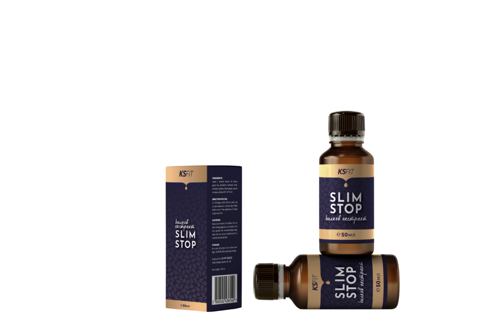 Slim Stop – Билков регулатор на килограми за ефективно отслабване — оферта от kaloyanslavov.com