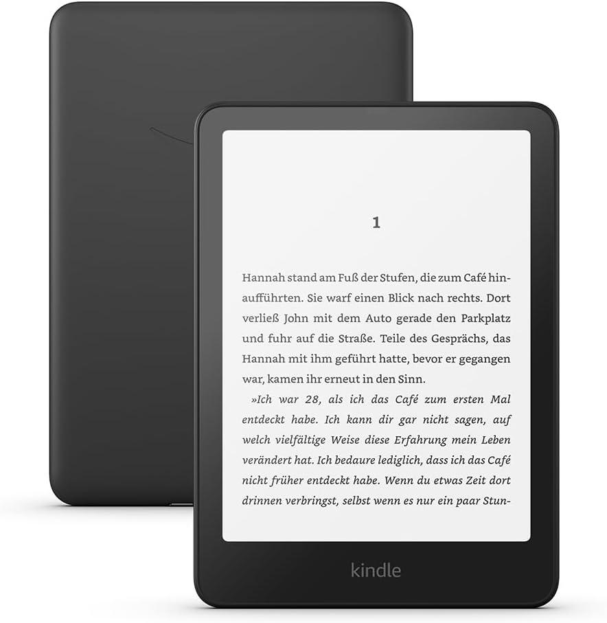 Електронен четец Amazon Kindle Paperwhite, 2024, 16GB, черен - B0CFPJYX7P — оферта от airtrade.bg