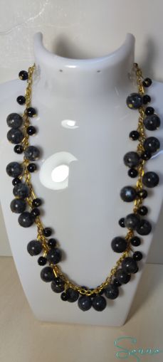 КОЛИЕ СИВ АХАТ  — оферта от sonno.bg