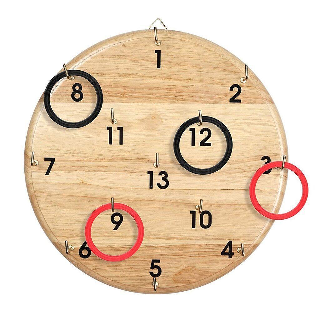 Дървана игра за стена с рингове — оферта от woodenmagic.bg