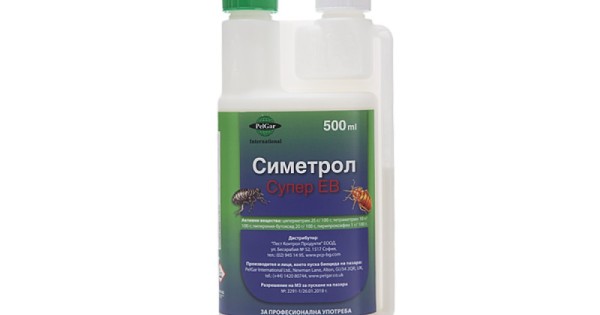 Симетрол Супер ЕВ за дървеници, бълхи и хлебарки - 500 мл. — оферта от newfresh.org