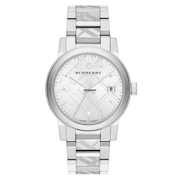 Унисекс часовник Burberry The City BU9037, Сребрист — оферта от nubi.bg