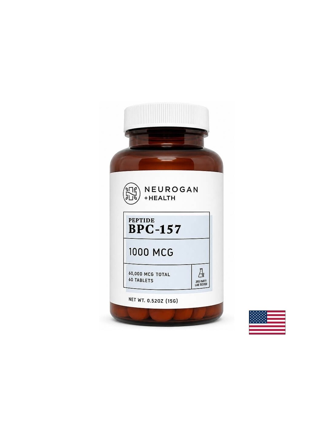 Peptide BPC-157 - Пентадекапептид , 1000 mcg, 60 таблетки — оферта от revita.bg