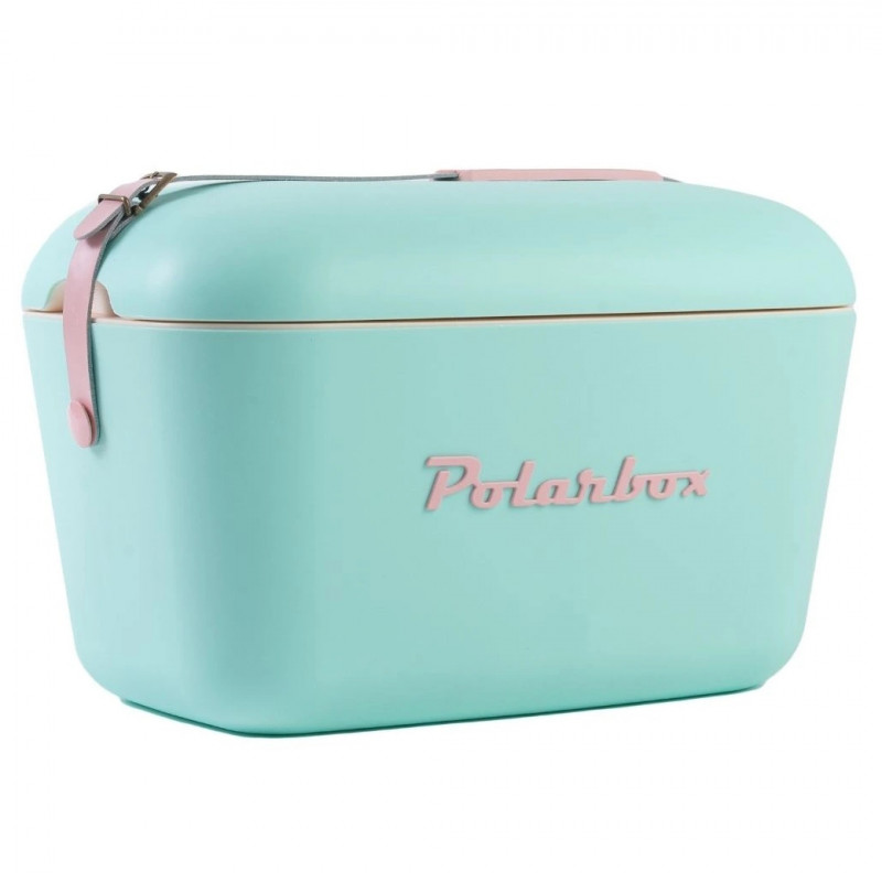 Хладилна чанта Polarbox Pop, 20 литра, AIRPOP полистирол, 5-15C до 24 часа, Син/Розов — оферта от alleop.bg