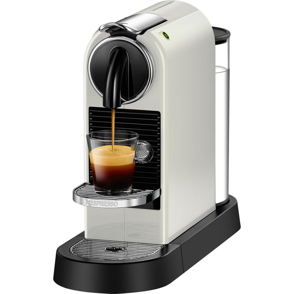 Кафемашина с капсули DeLonghi Nespresso EN167.W, 19 бара, 1260W, бяла — оферта от airtrade.bg