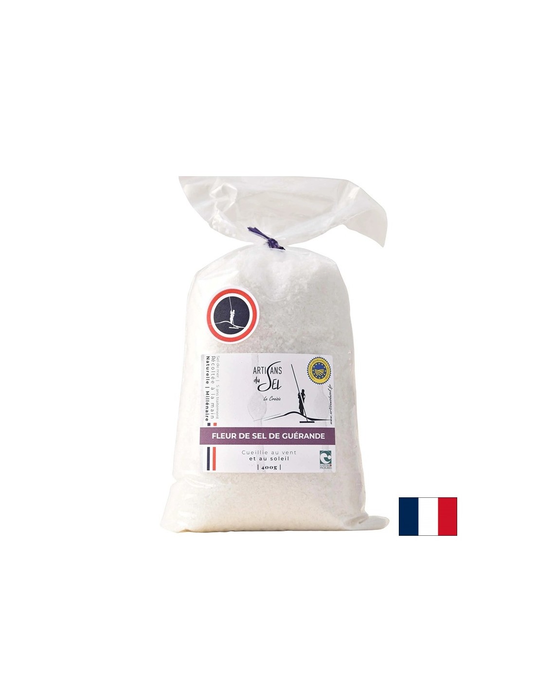 Флер дьо сел – фина морска сол от Геранд, 400 g — оферта от revita.bg
