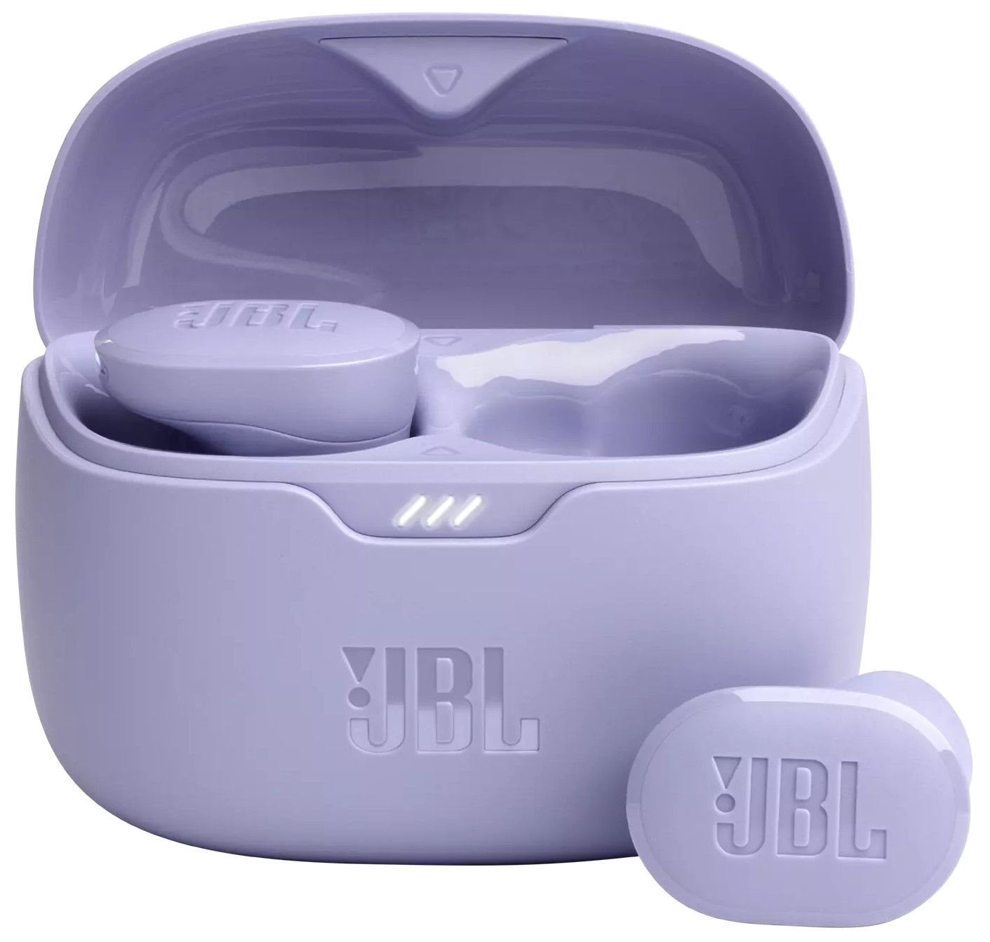 Безжични слушалки JBL Tune Buds, Bluetooth, лилави — оферта от airtrade.bg