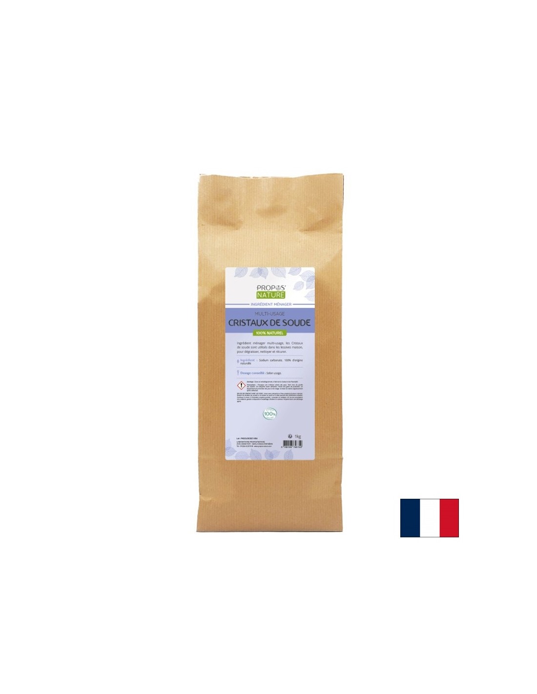 Натриев карбонат (сода за пране) на кристали, 1 kg — оферта от revita.bg