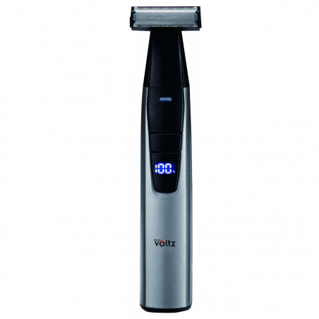 Самобръсначка Oliver Voltz OV51812D, 5W, Акумулаторна, 600 mAh, 60 мин, USB, Миеща се глава, Черен/Сив — оферта от potrebno.bg