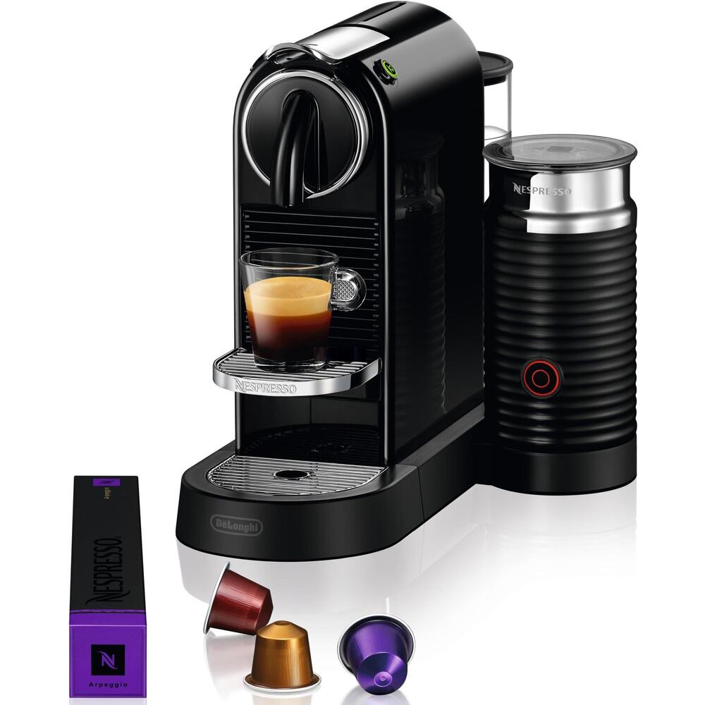 Кафемашина с капсули + кана за мляко DeLonghi Nespresso EN 267.BAE — оферта от airtrade.bg