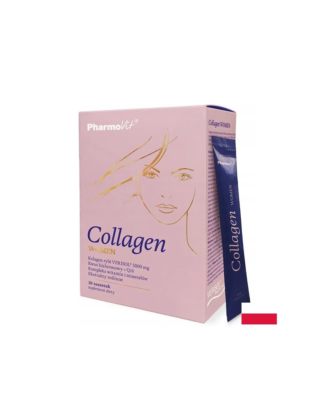 Колаген за жени VERISOL® – Кожа, коса и нокти, 5000 mg, 20 сашета — оферта от revita.bg