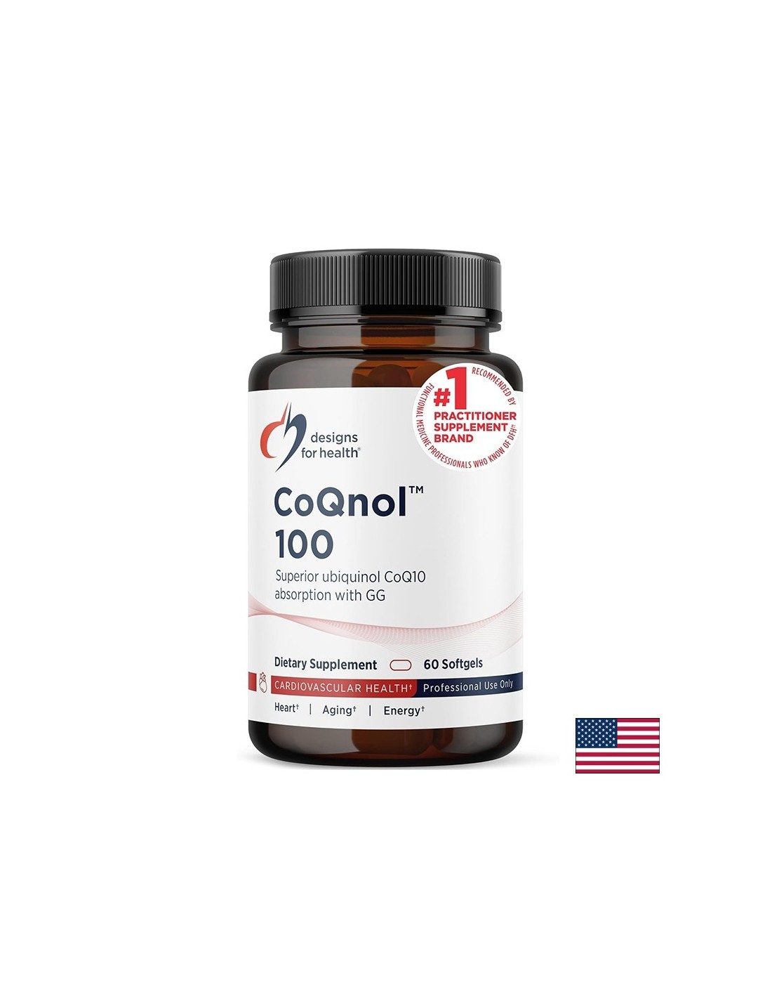 CoQnol 100 – За сърце и клетъчна енергия, убиквинол 100 mg, 60 софтгел капсули — оферта от revita.bg