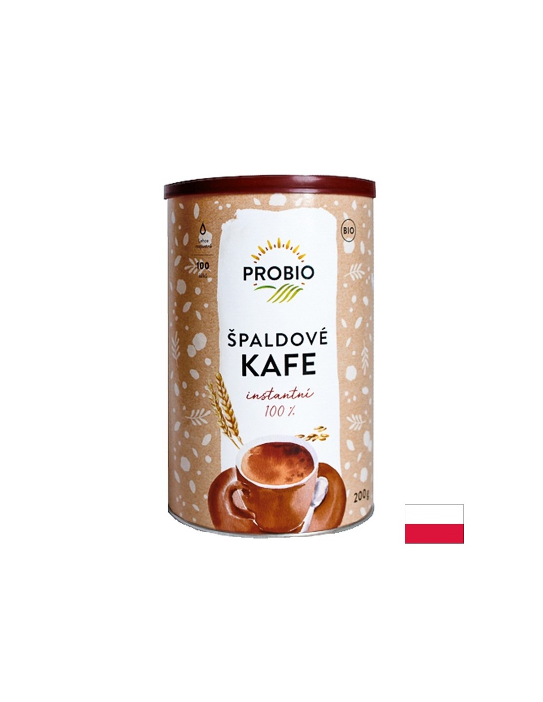 Разтворимо кафе от спелта, БИО, 200 g — оферта от revita.bg