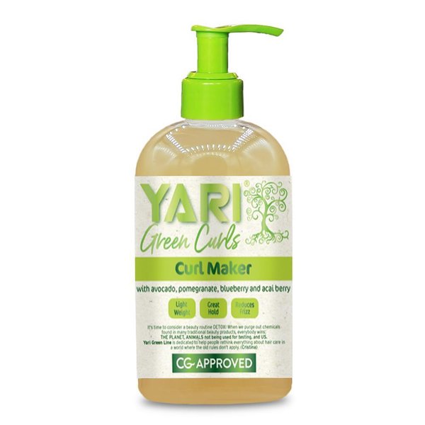 Гел за оформяне на къдрава коса Yari Green Curls Curl Maker 384мл — оферта от shop.curly.bg