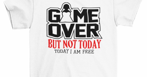Тениски за ергенско парти - Game Over — оферта от clothink.eu