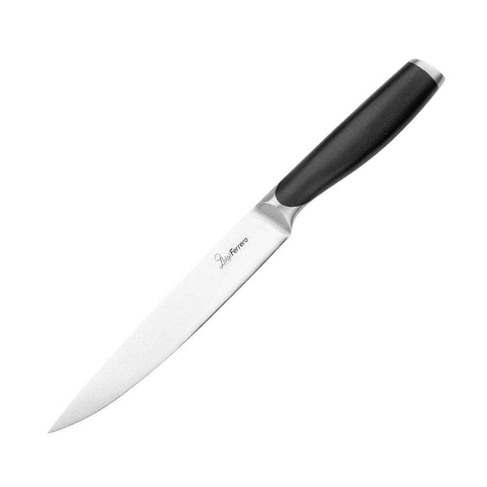 Нож за месо Luigi Ferrero Masaru FR-2580B 20cm — оферта от technomani.bg/